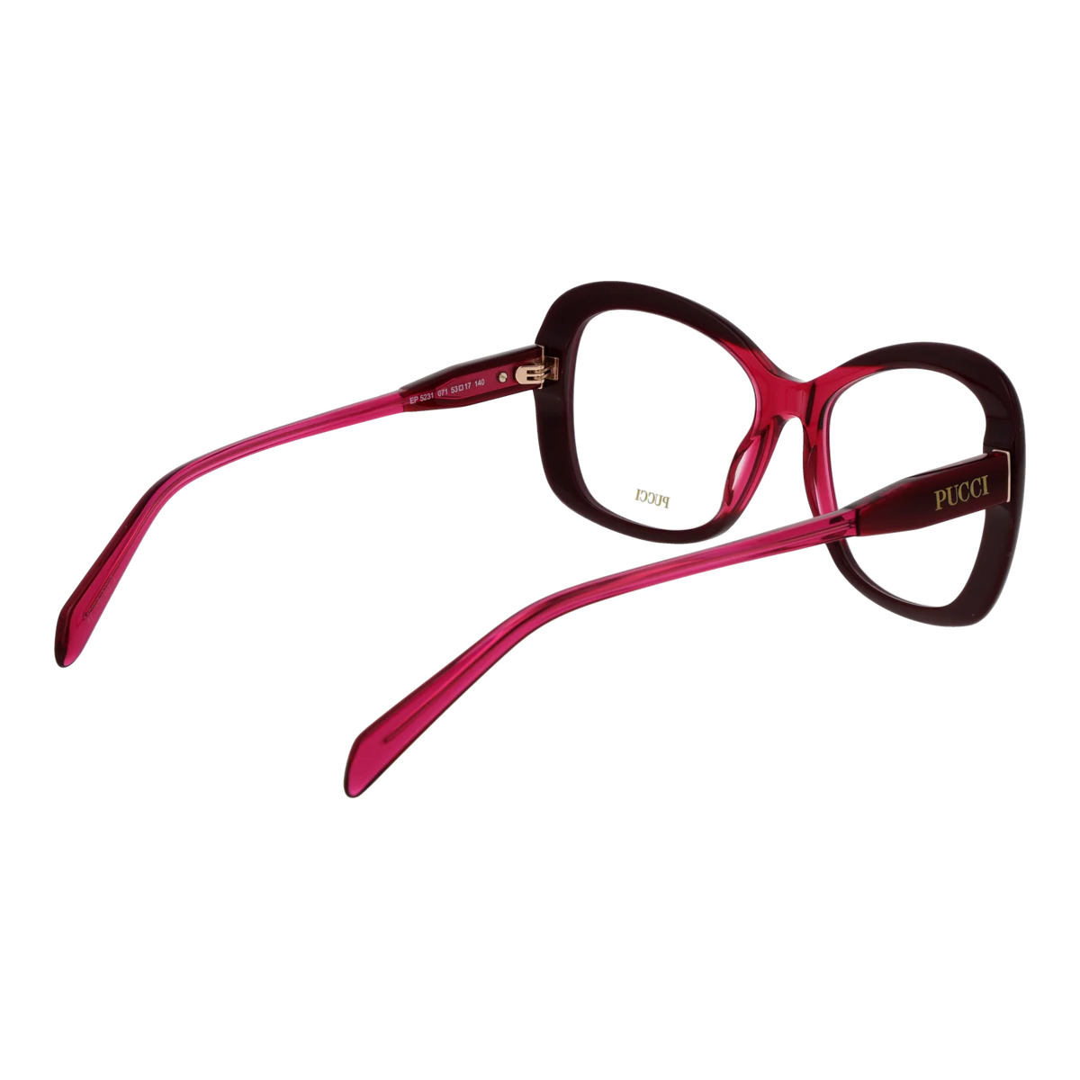 Pucci glasses, Acetate frame, Pucci Optical Frames EP5231 071 53 – Burghley & Co (Image 3)