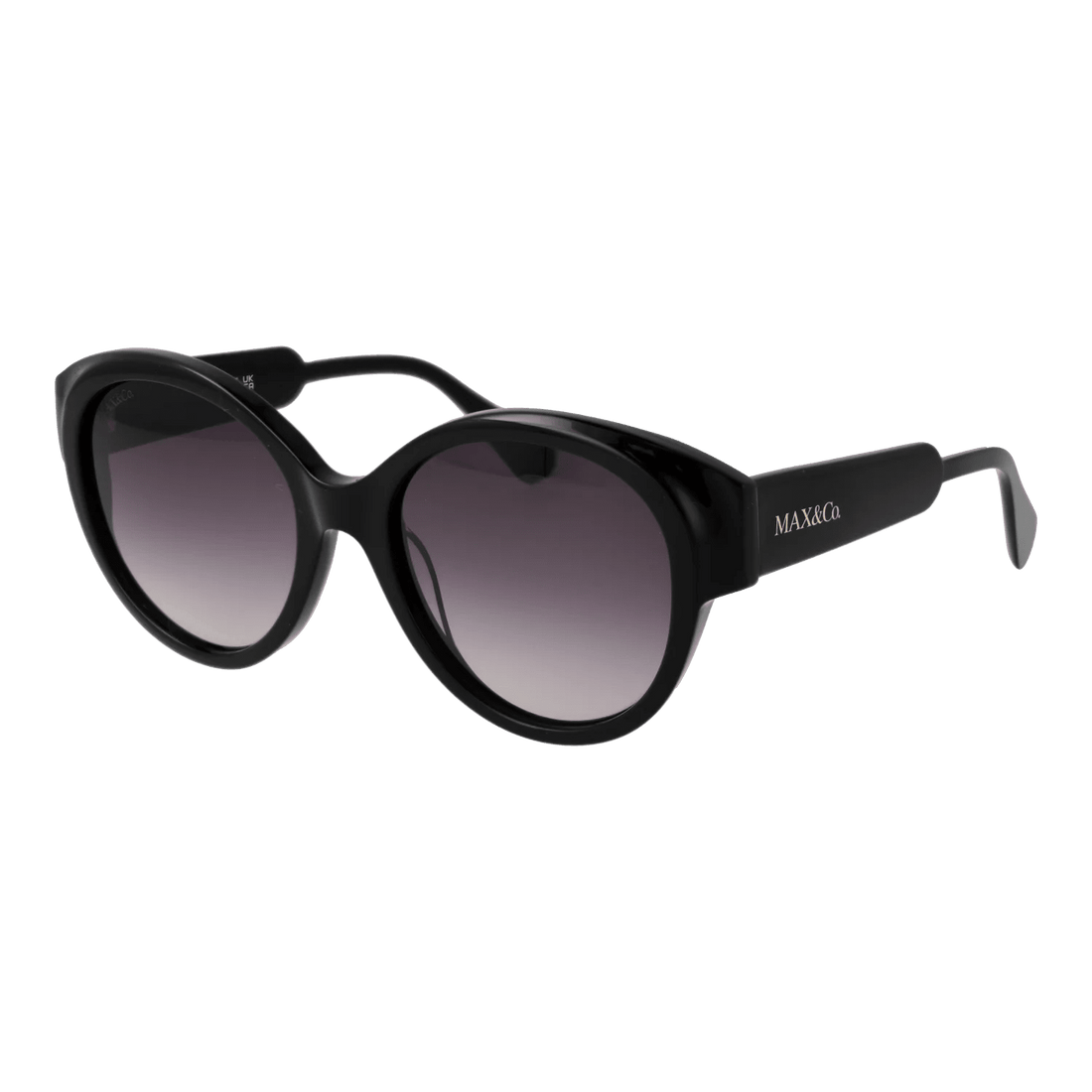 Max & Co sunglasses, Max & Co Sunglasses MO0076 01B 55 – Burghley & Co (Image 1)