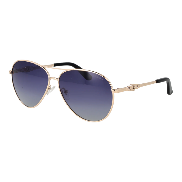 Guess Aviator sunglasses, Acetate frame, Guess Sunglasses GU7885-H 32D 58 – Burghley & Co (Image 1)