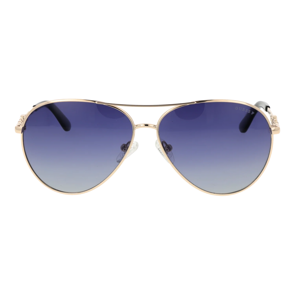 Guess Aviator sunglasses, Acetate frame, Guess Sunglasses GU7885-H 32D 58 – Burghley & Co (Image 2)