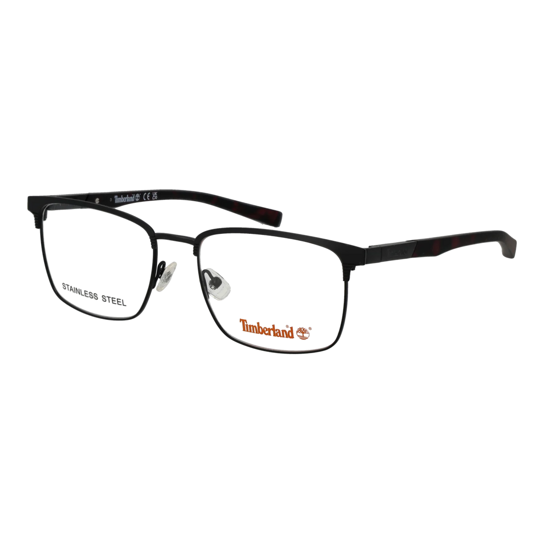 Timberland Square glasses, Metal frame, Timberland Optical Frames TB1802 002 54 – Burghley & Co (Image 1)
