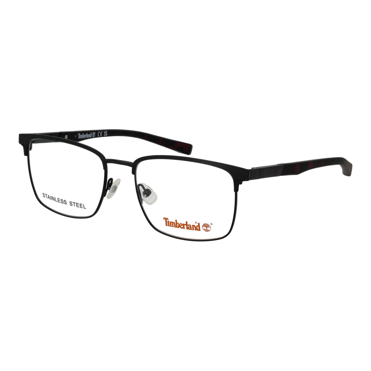Timberland Square glasses, Metal frame, Timberland Optical Frames TB1802 002 54 – Burghley & Co (Image 1)