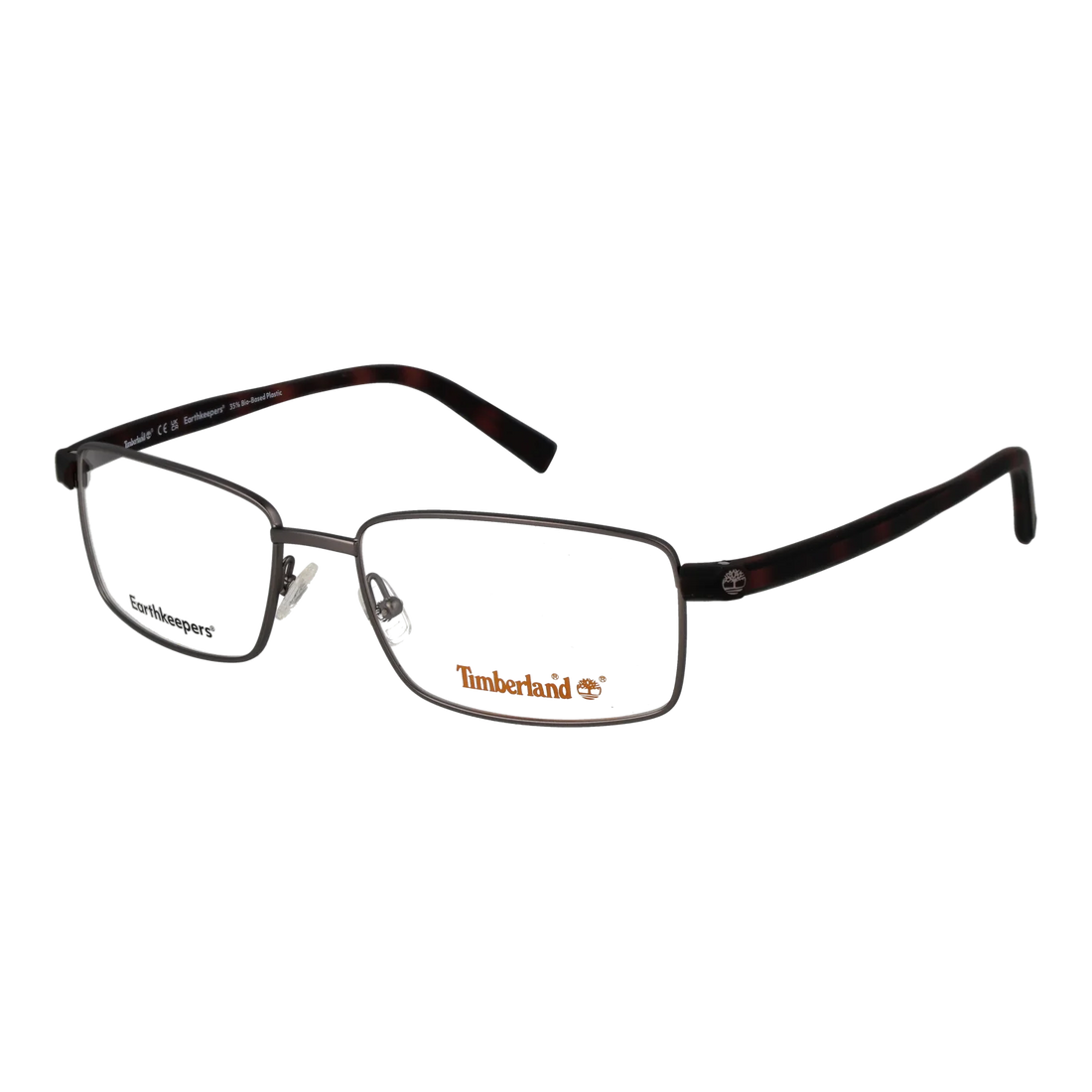 Timberland Rectangle glasses, Metal frame, Timberland Optical Frames TB1820 009 56 – Burghley & Co (Image 1)