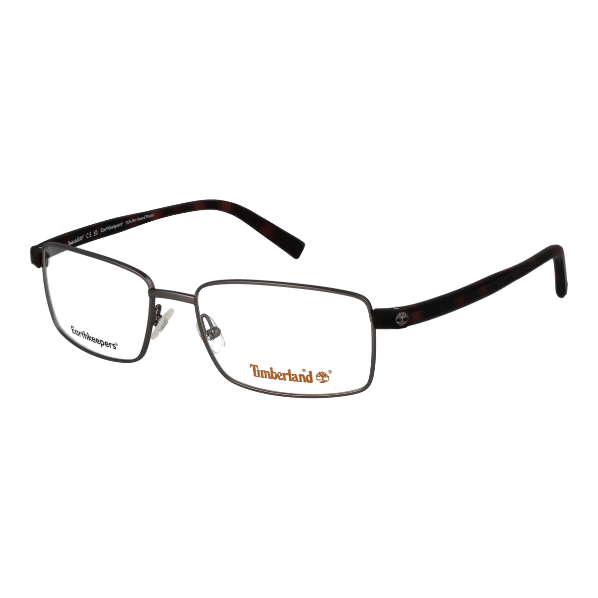 Timberland Rectangle glasses, Metal frame, Timberland Optical Frames TB1820 009 56 – Burghley & Co (Image 1)