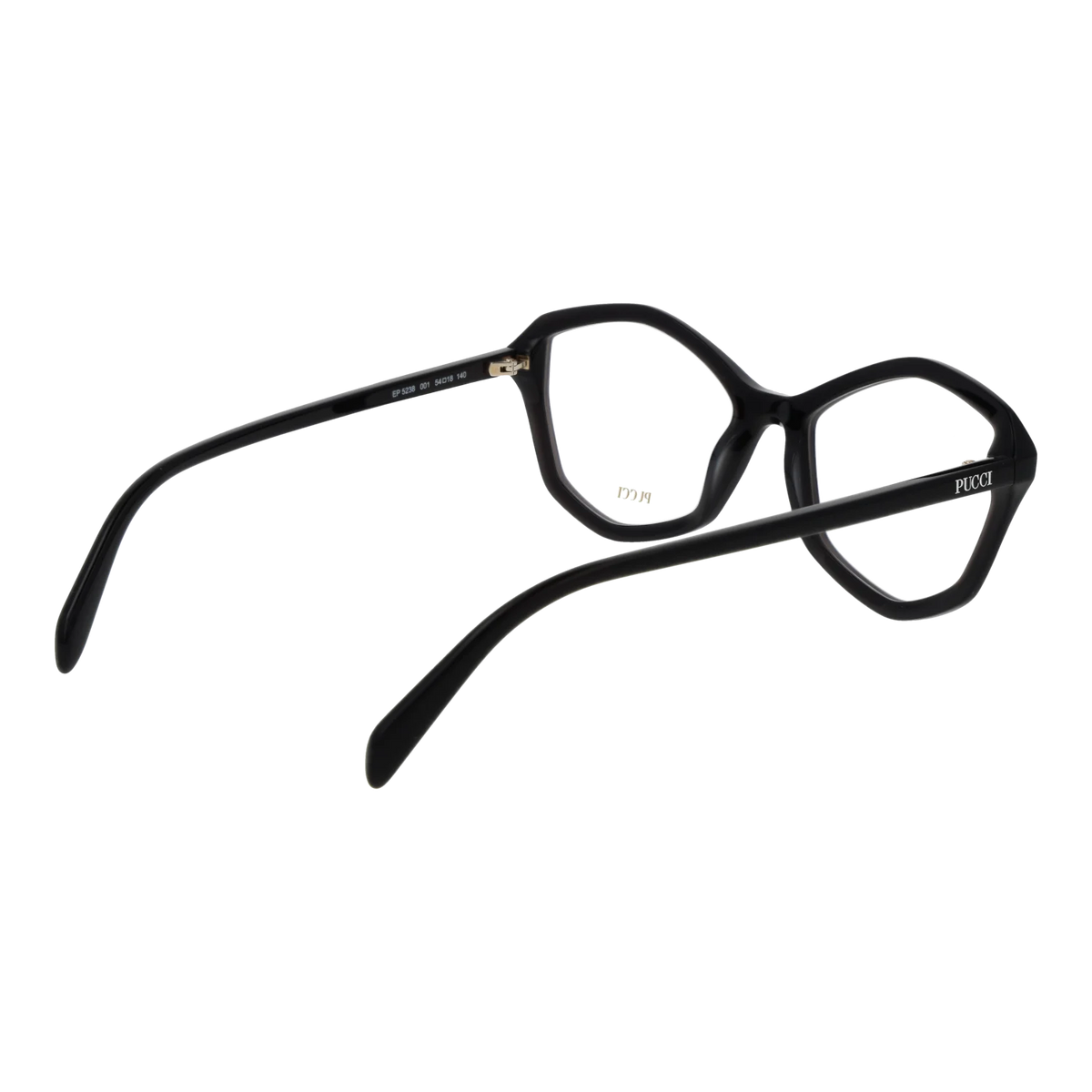 Pucci Rectangle glasses, Acetate frame, Pucci Optical Frames EP5238 001 54 – Burghley & Co (Image 3)