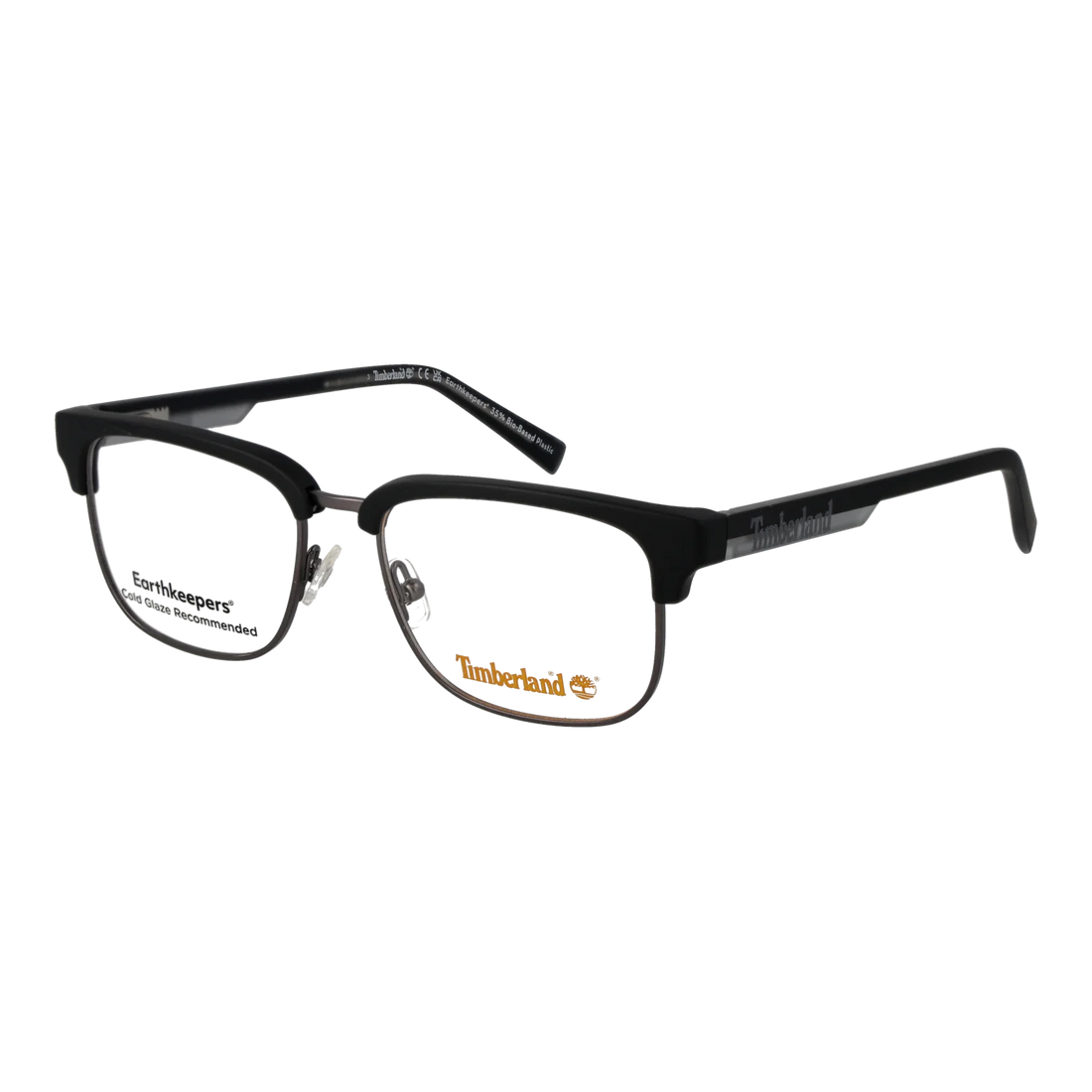 Timberland glasses, Stainless steel frame, Timberland Optical Frames TB50011 002 50 – Burghley & Co (Image 1)