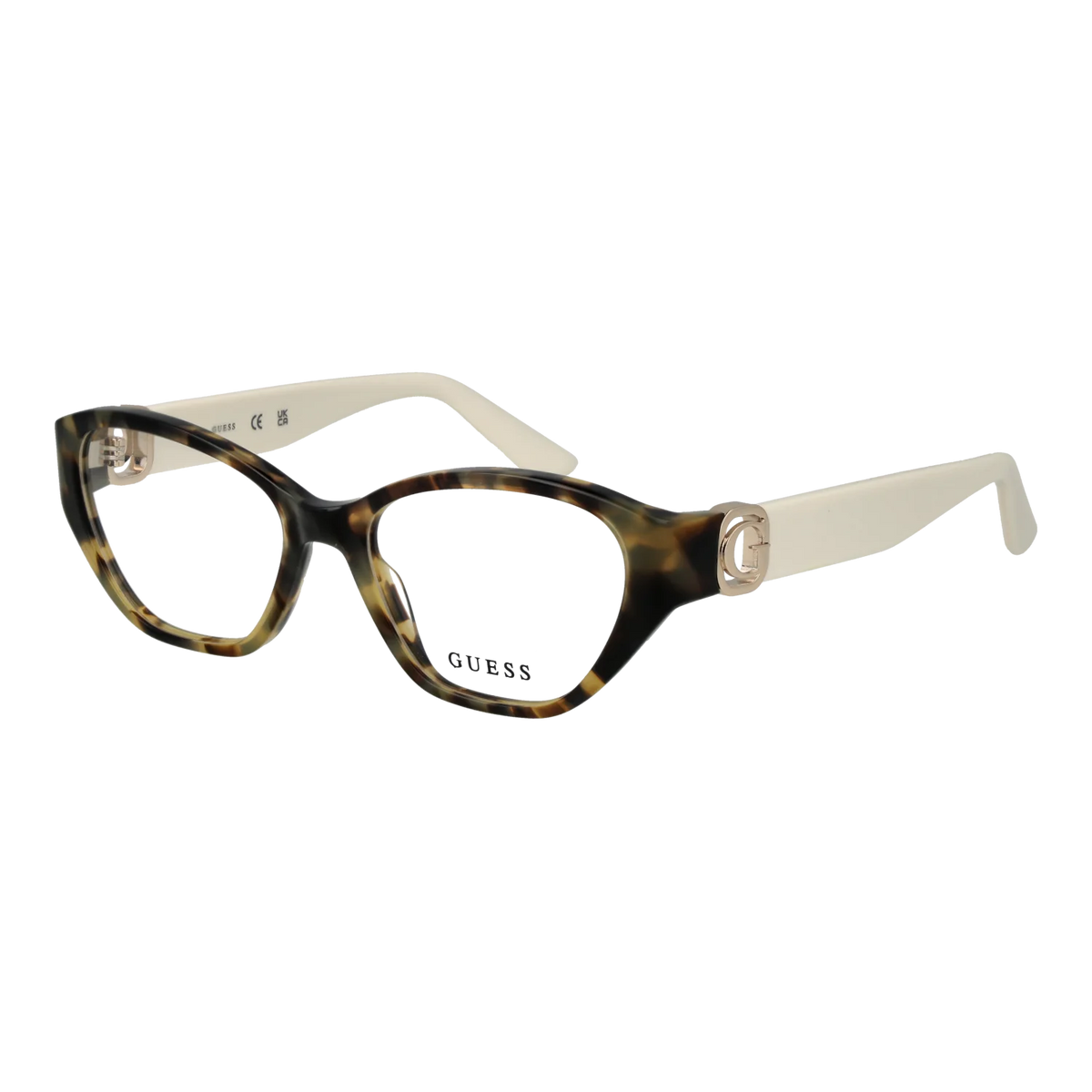 Guess Cat-eye glasses, Acetate frame, Guess Optical Frames GU50119 056 51 – Burghley & Co (Image 1)