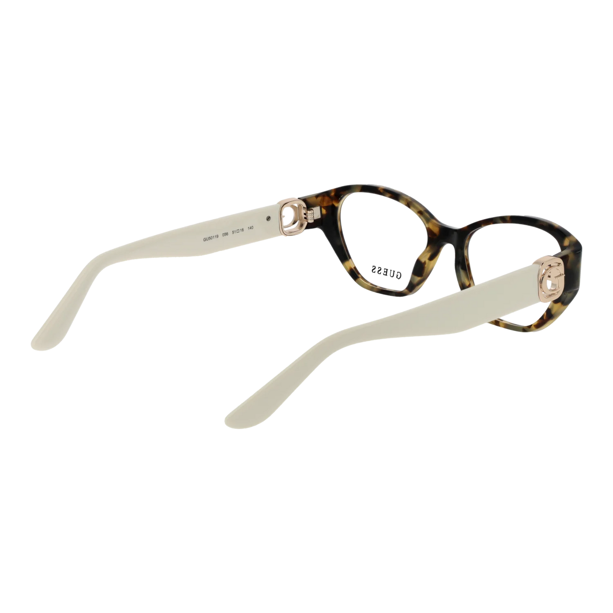Guess Cat-eye glasses, Acetate frame, Guess Optical Frames GU50119 056 51 – Burghley & Co (Image 3)