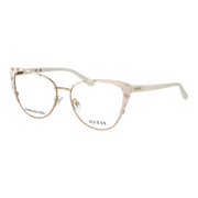 Guess Cat-eye glasses, Metal frame, Guess Optical Frames GU50121 021 53 – Burghley & Co (Image 1)