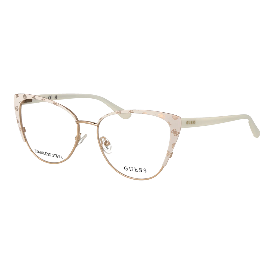 Guess Cat-eye glasses, Metal frame, Guess Optical Frames GU50121 021 53 – Burghley & Co (Image 1)