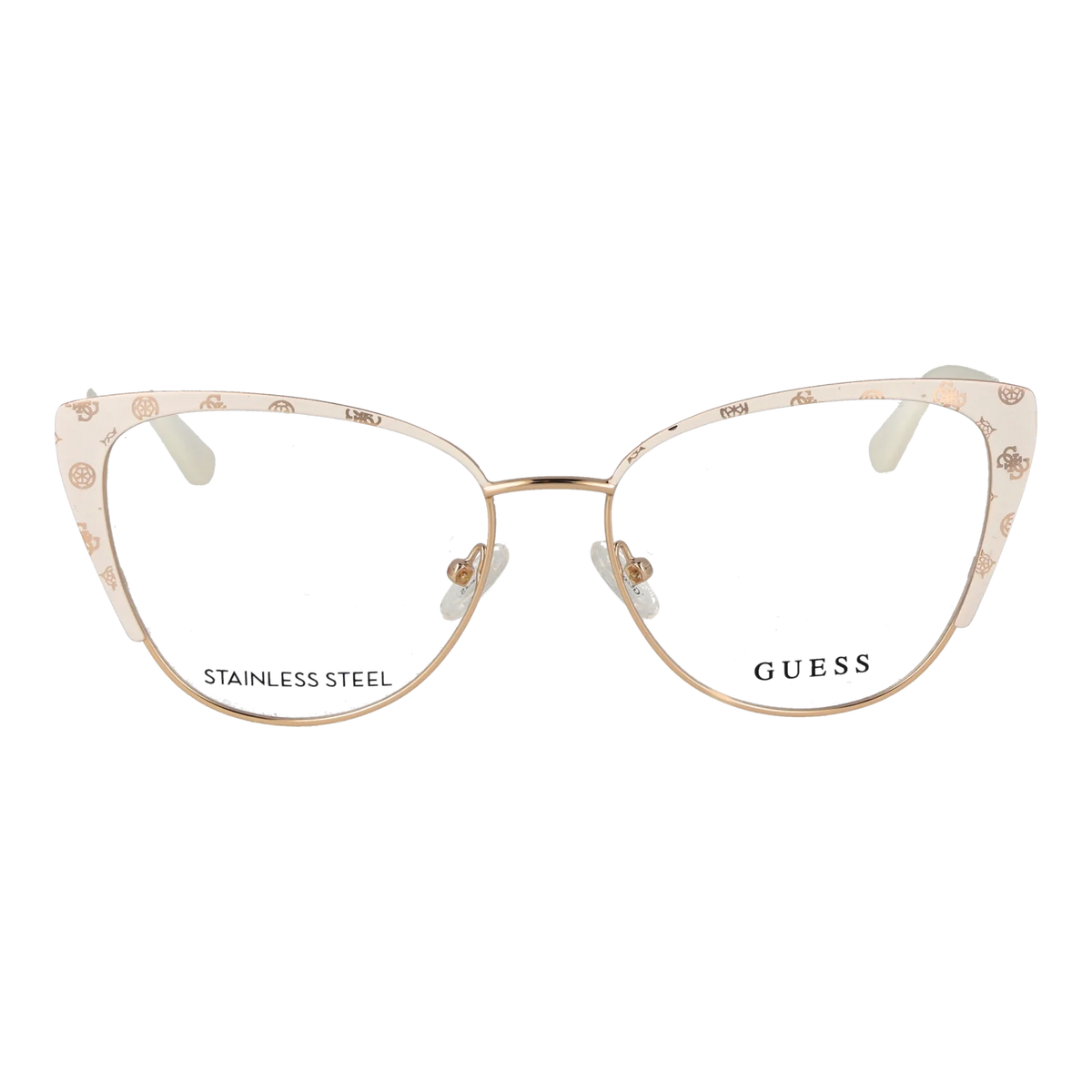 Guess Cat-eye glasses, Metal frame, Guess Optical Frames GU50121 021 53 – Burghley & Co (Image 2)