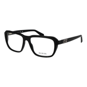 Guess Rectangle glasses, Acetate frame, Guess Optical Frames GU50137 001 55 – Burghley & Co (Image 1)