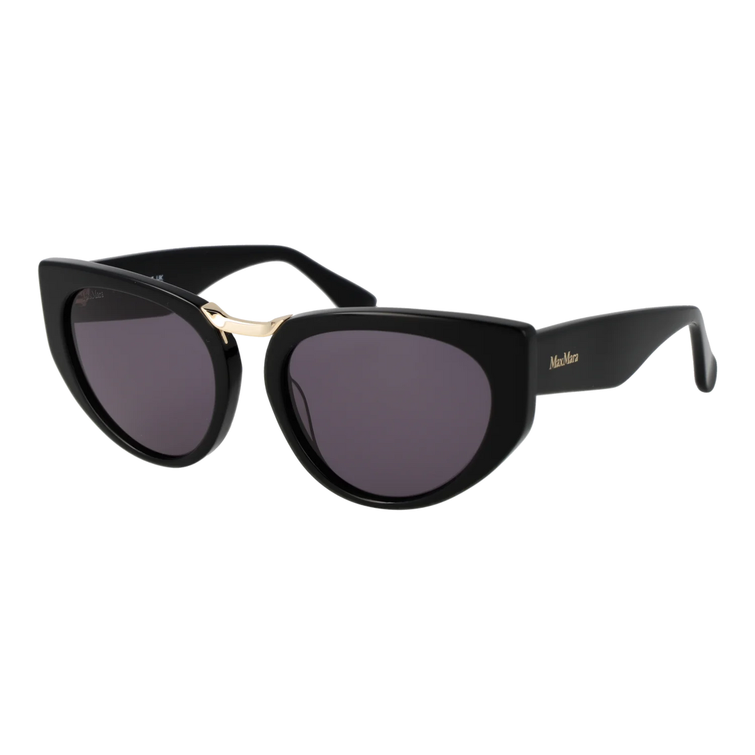 Max Mara sunglasses, Max Mara Sunglasses MM0093 01A 54 – Burghley & Co (Image 1)