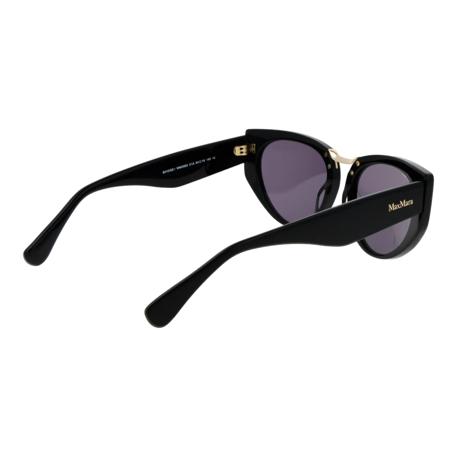 Max Mara sunglasses, Max Mara Sunglasses MM0093 01A 54 – Burghley & Co (Image 3)