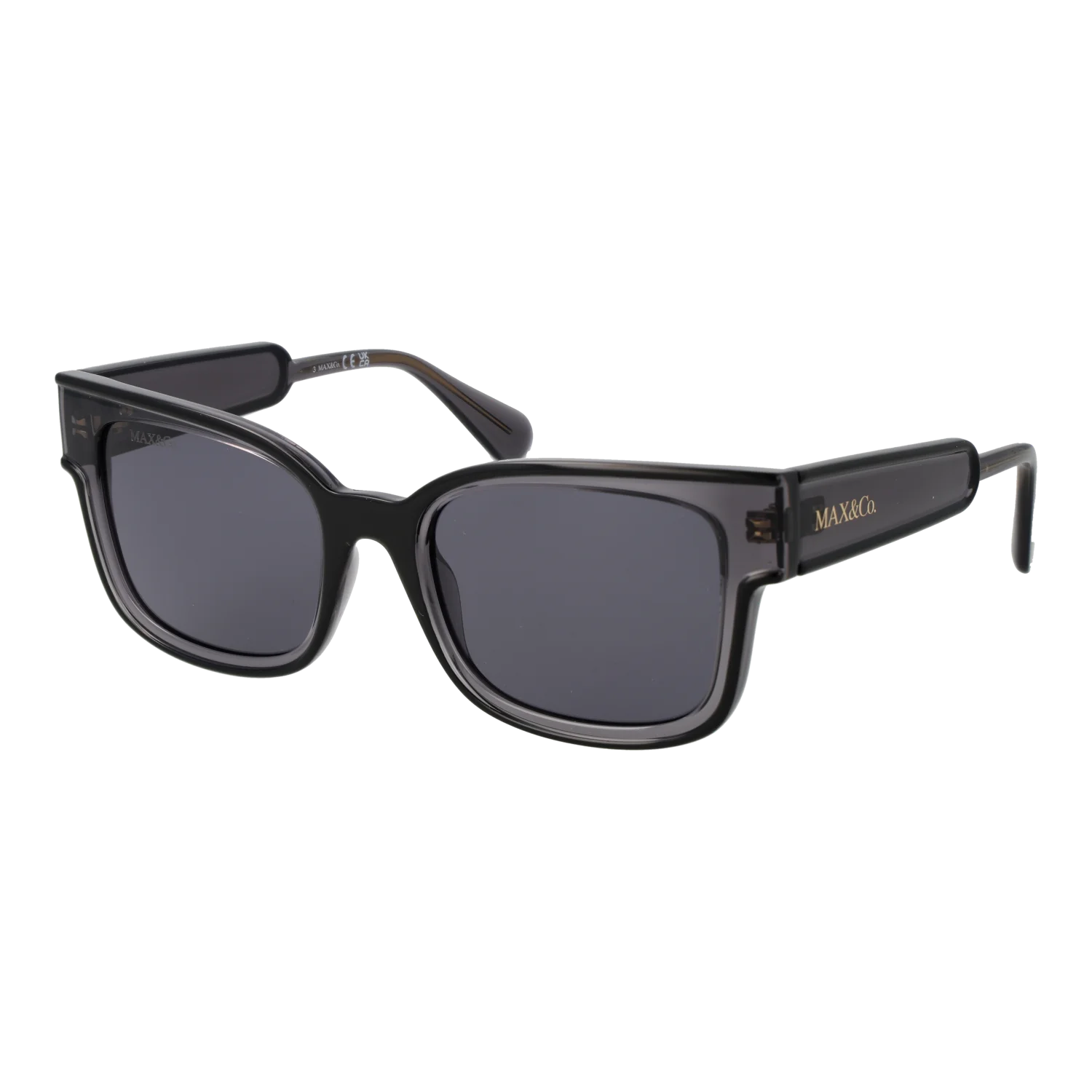 Max & Co sunglasses, Max & Co Sunglasses MO0098 01A 53 – Burghley & Co (Image 1)