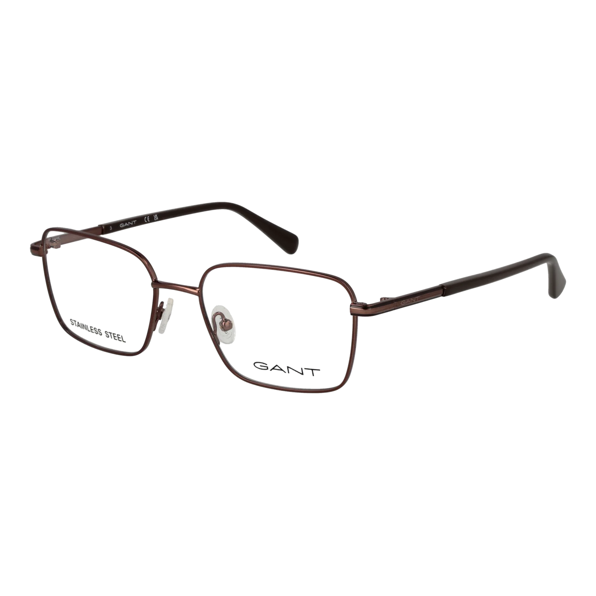 Gant Rectangle glasses, Metal frame, Gant Optical Frames GA50010 036 53 – Burghley & Co (Image 1)