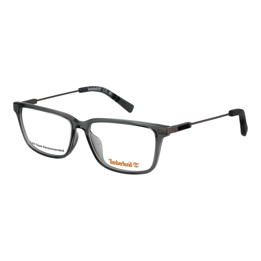 Timberland Rectangle glasses, Stainless steel frame, Timberland Optical Frames TB50015-H 020 57 – Burghley & Co (Image 1)