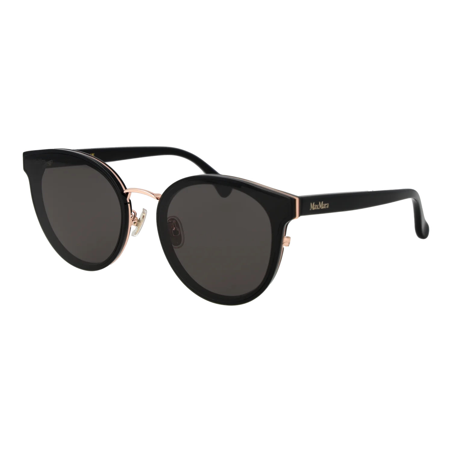 Max Mara sunglasses, Max Mara Sunglasses MM0104-K 01A 63 – Burghley & Co (Image 1)