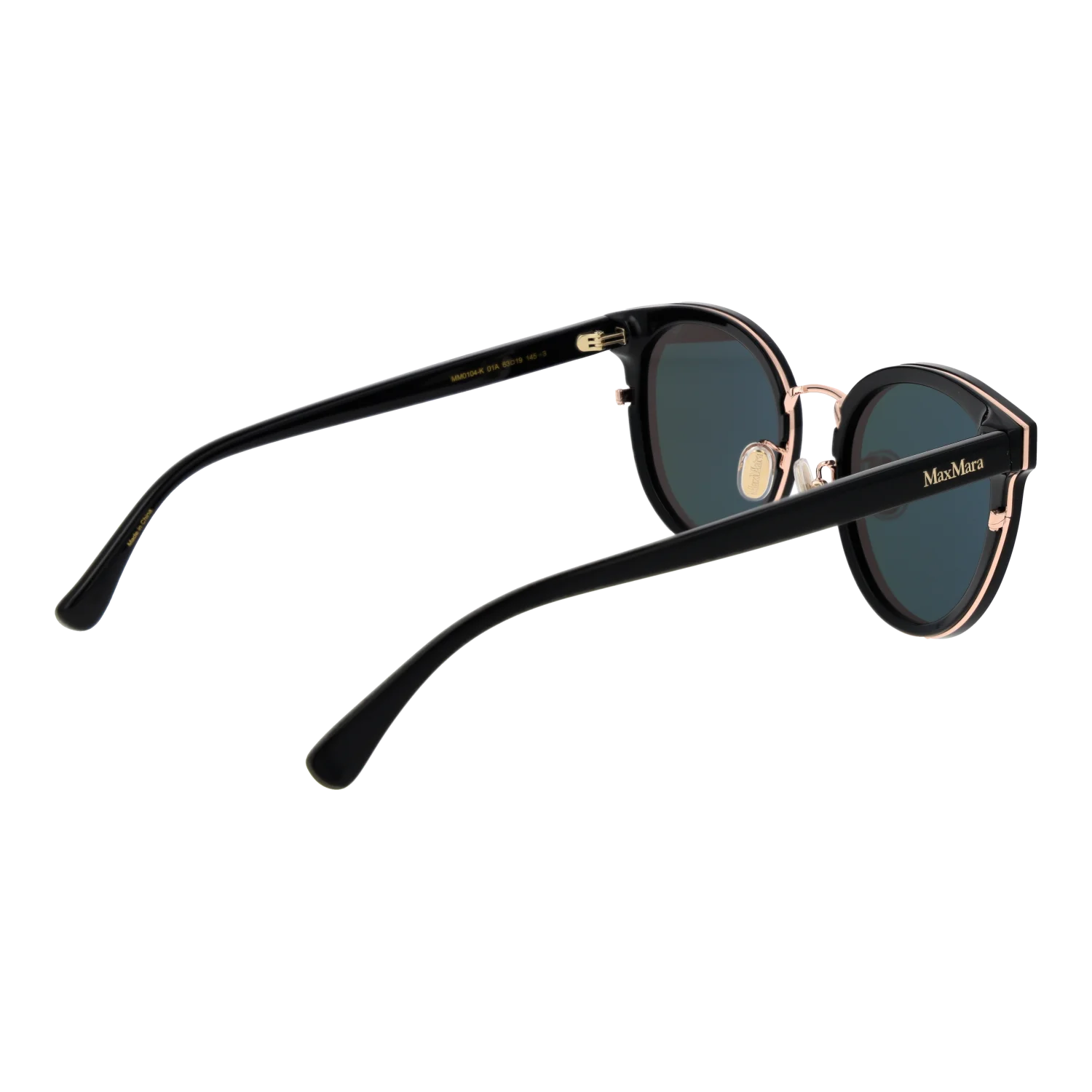 Max Mara sunglasses, Max Mara Sunglasses MM0104-K 01A 63 – Burghley & Co (Image 3)