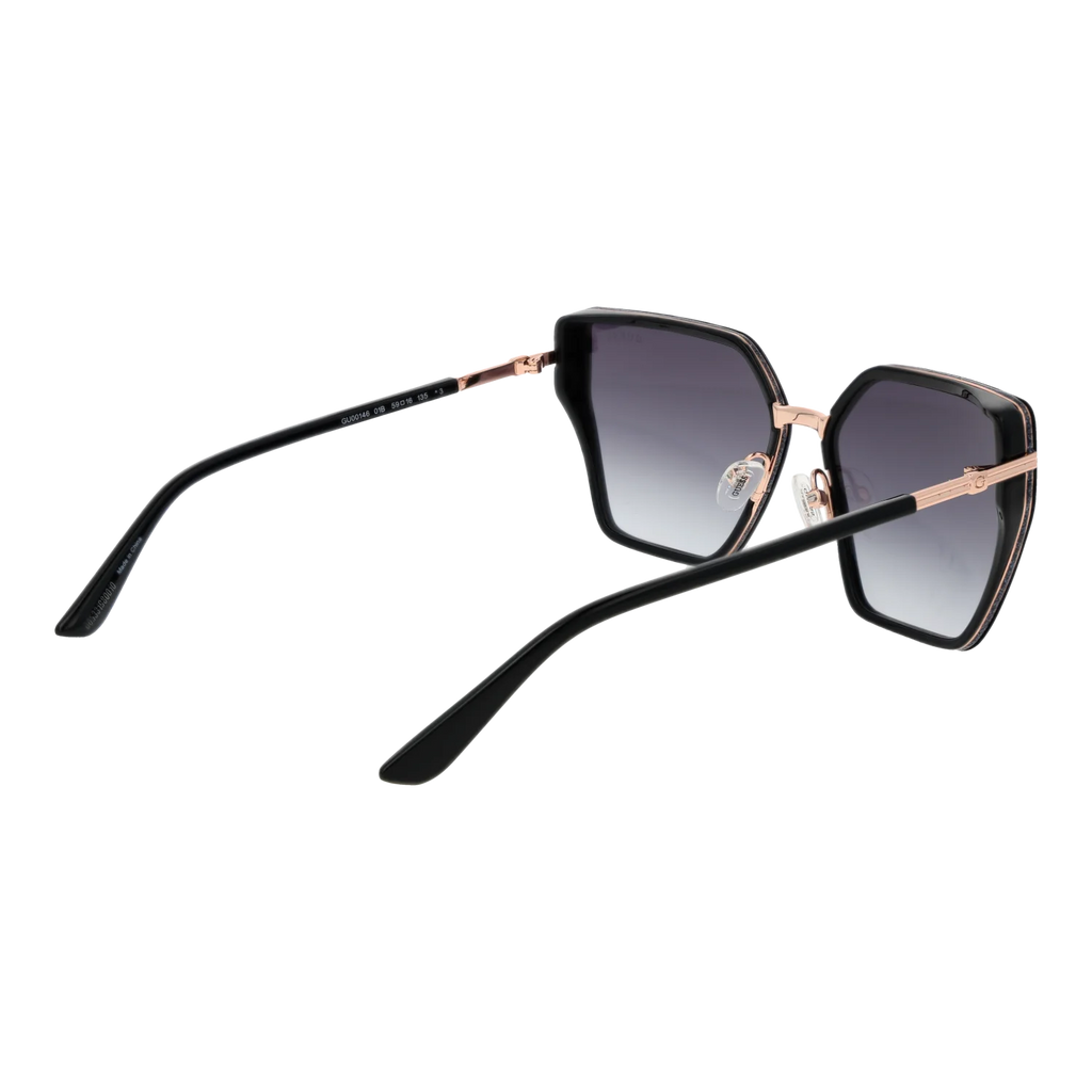 Guess sunglasses, Guess Sunglasses GU00146 01B 59 – Burghley & Co (Image 3)
