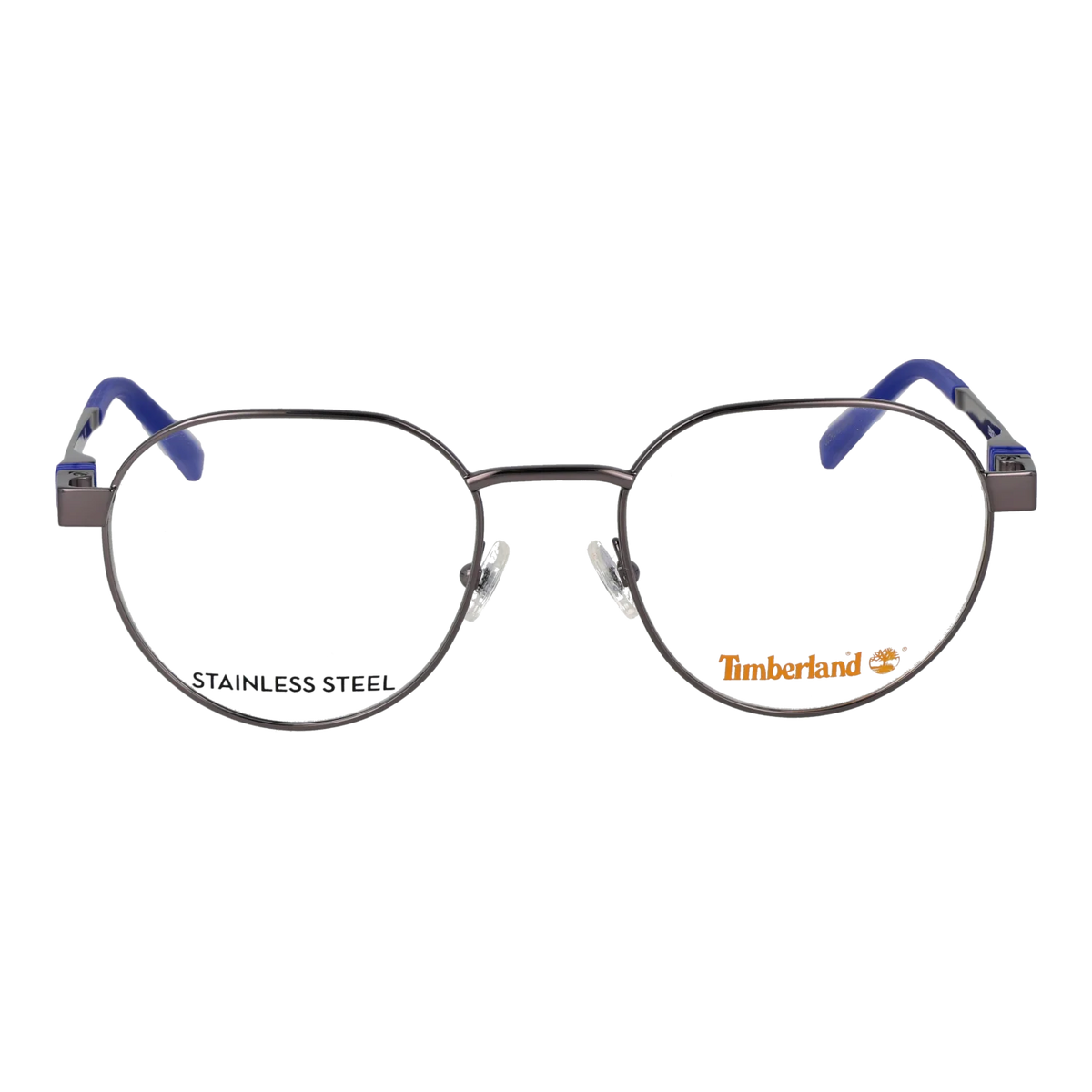 Timberland Round glasses, Metal frame, Timberland Optical Frames TB50028 008 50 – Burghley & Co (Image 2)