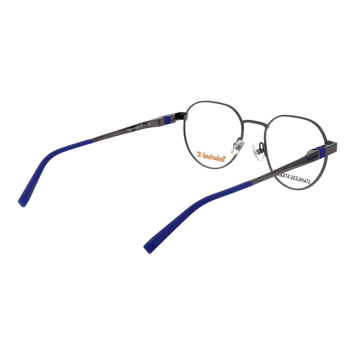 Timberland Round glasses, Metal frame, Timberland Optical Frames TB50028 008 50 – Burghley & Co (Image 3)