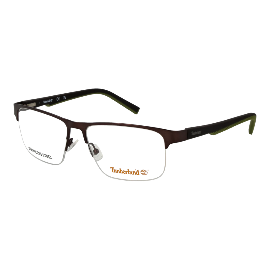 Timberland Rectangle glasses, Metal frame, Timberland Optical Frames TB50030 049 55 – Burghley & Co (Image 1)