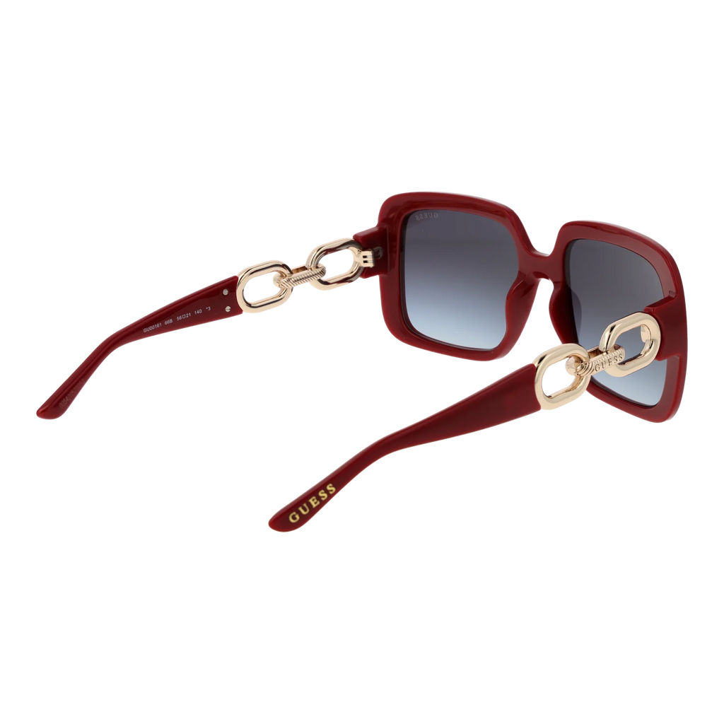 Guess Square sunglasses, Plastic frame, Guess Sunglasses GU00161 66B 56 – Burghley & Co (Image 3)