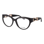 Guess Cat-eye glasses, Acetate frame, Guess Optical Frames GU50182 020 55 – Burghley & Co (Image 1)