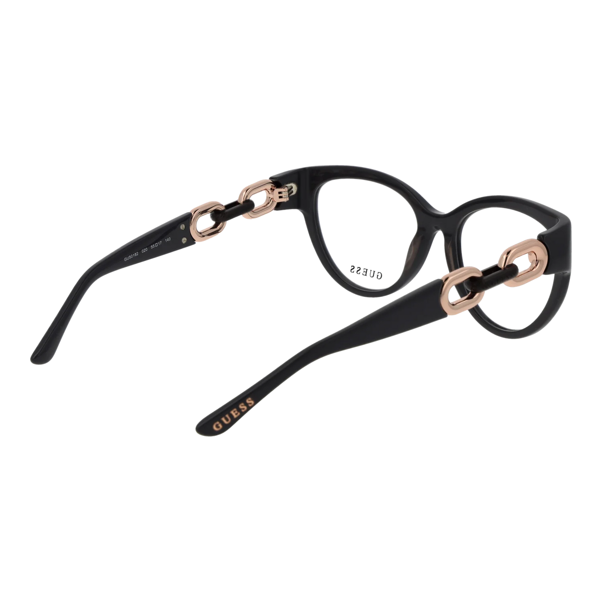 Guess Cat-eye glasses, Acetate frame, Guess Optical Frames GU50182 020 55 – Burghley & Co (Image 3)