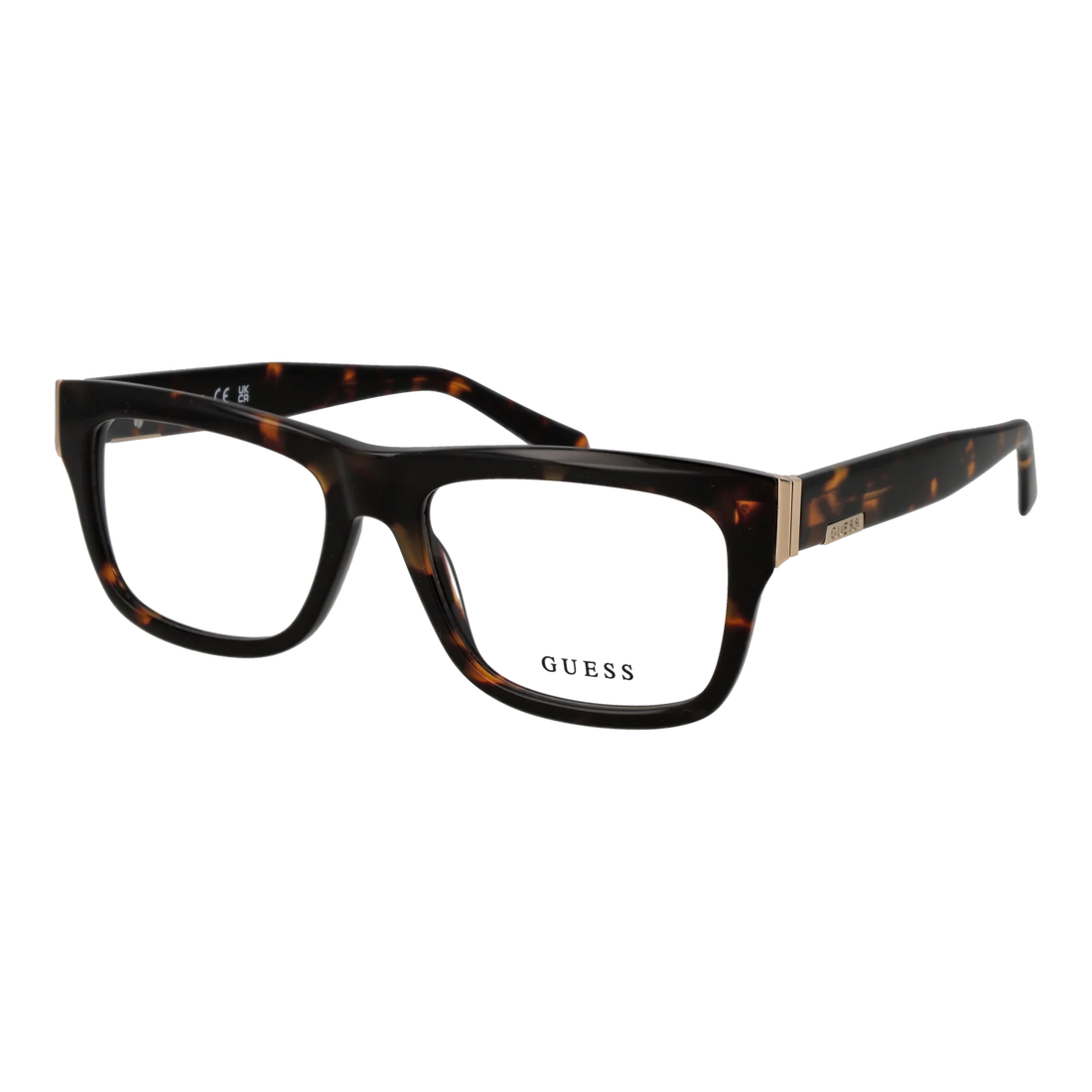 Guess Rectangle glasses, Acetate frame, Guess Optical Frames GU50189 052 55 – Burghley & Co (Image 1)