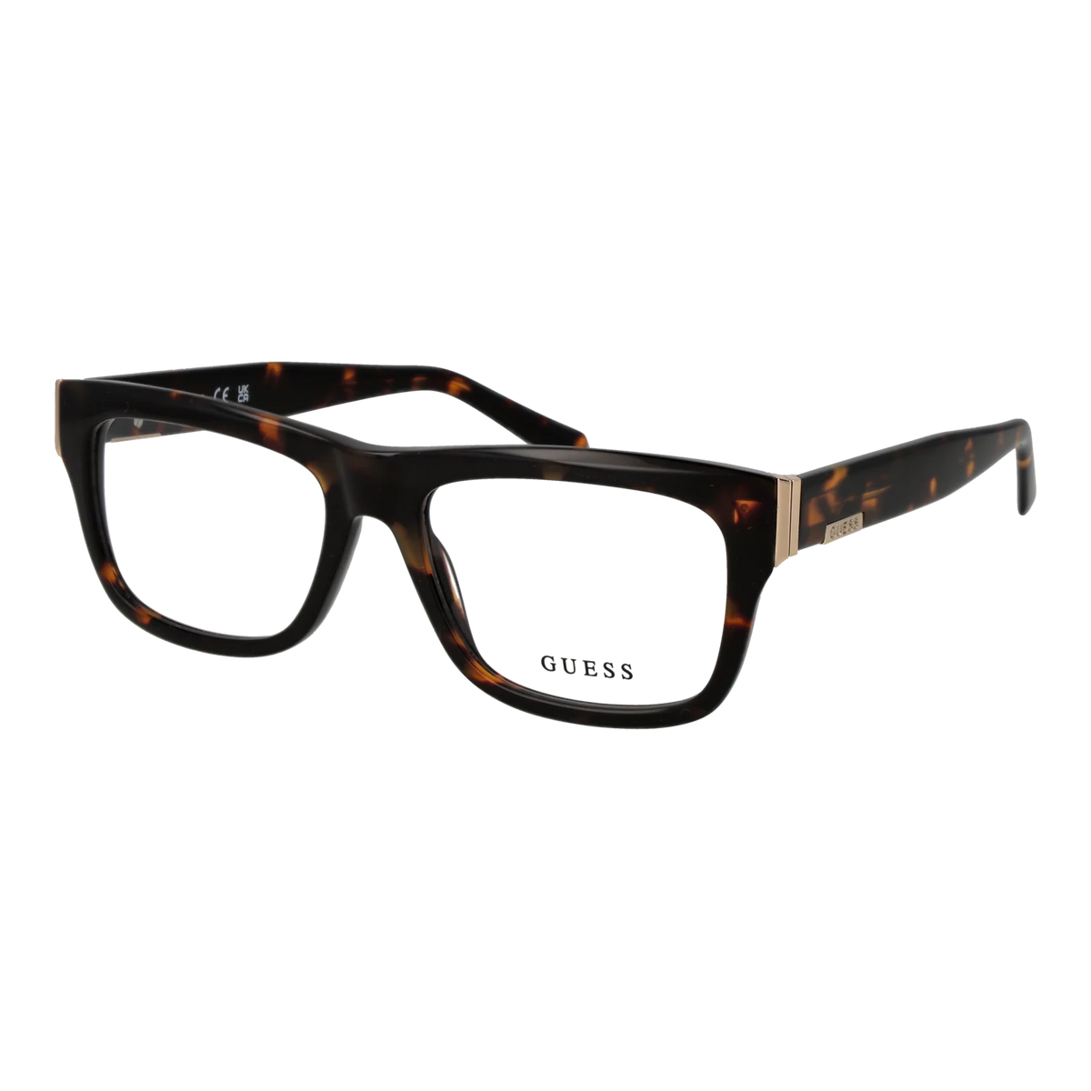 Guess Rectangle glasses, Acetate frame, Guess Optical Frames GU50189 052 55 – Burghley & Co (Image 1)