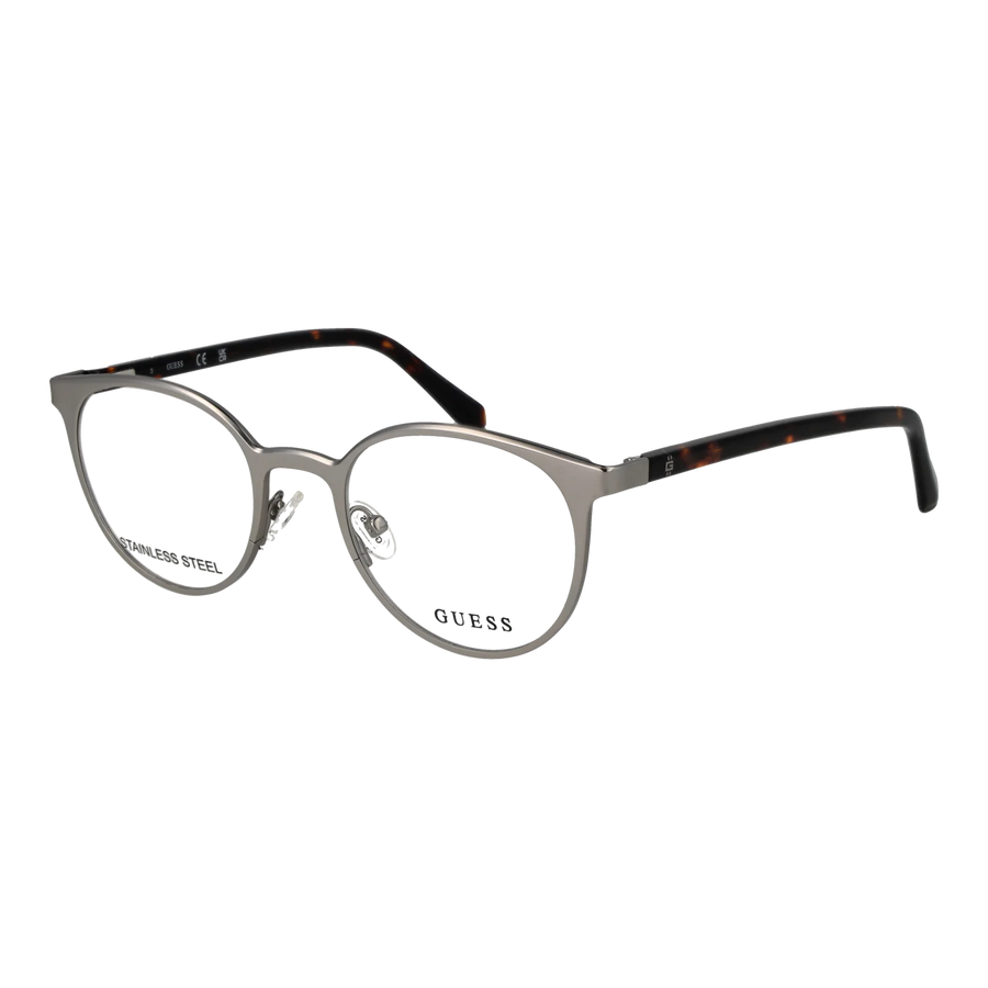 Guess Round glasses, Metal frame, Guess Optical Frames GU50192 009 49 – Burghley & Co (Image 1)