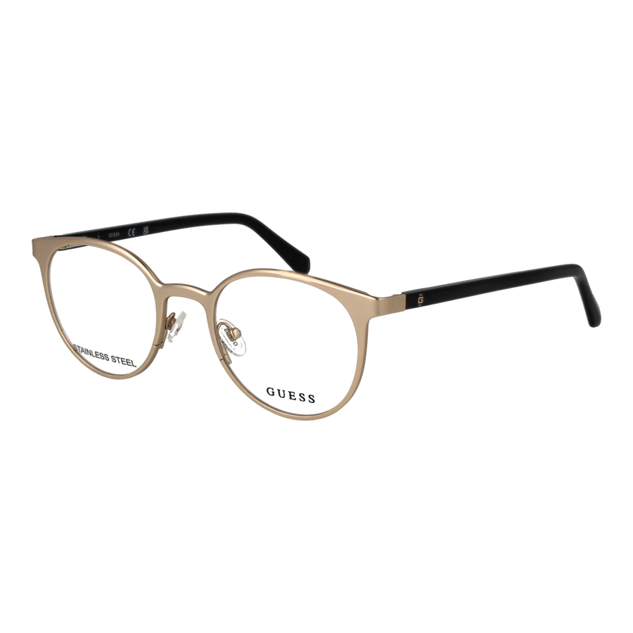 Guess Round glasses, Metal frame, Guess Optical Frames GU50192 032 49 – Burghley & Co (Image 1)