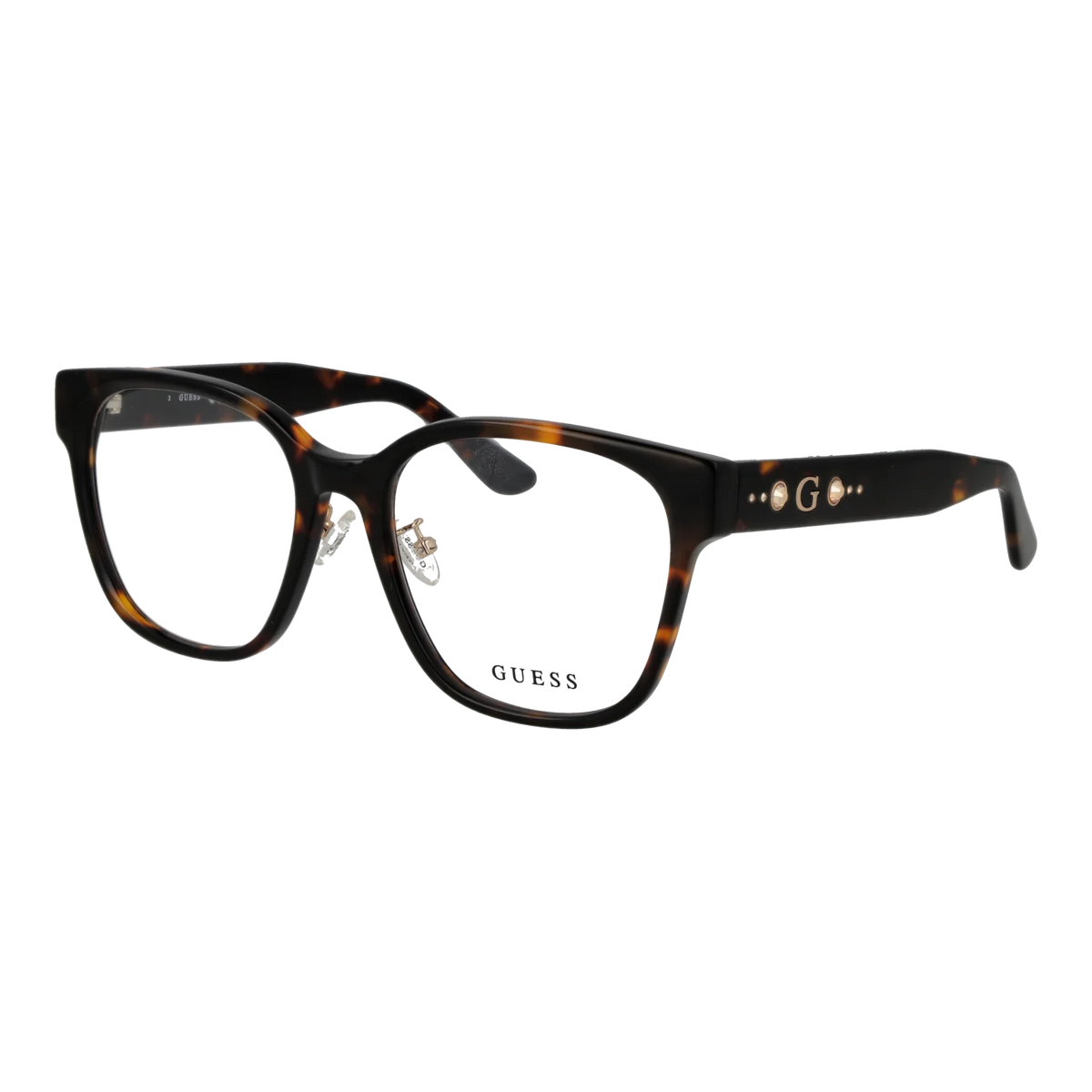 Guess Square glasses, Acetate frame, Guess Optical Frames GU50204-D 052 54 – Burghley & Co (Image 1)