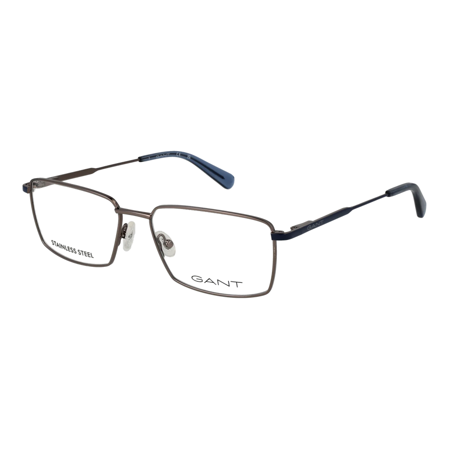 Gant Rectangle glasses, Metal frame, Gant Optical Frames GA50041 012 55 – Burghley & Co (Image 1)