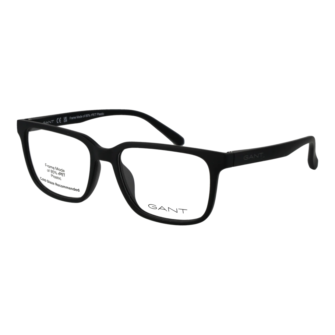Gant Rectangle glasses, Plastic frame, Gant Optical Frames GA50042 002 55 – Burghley & Co (Image 1)