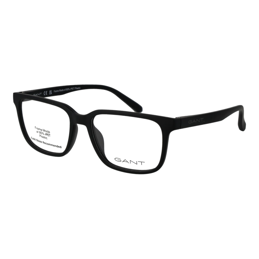 Gant Rectangle glasses, Plastic frame, Gant Optical Frames GA50042 002 55 – Burghley & Co (Image 1)