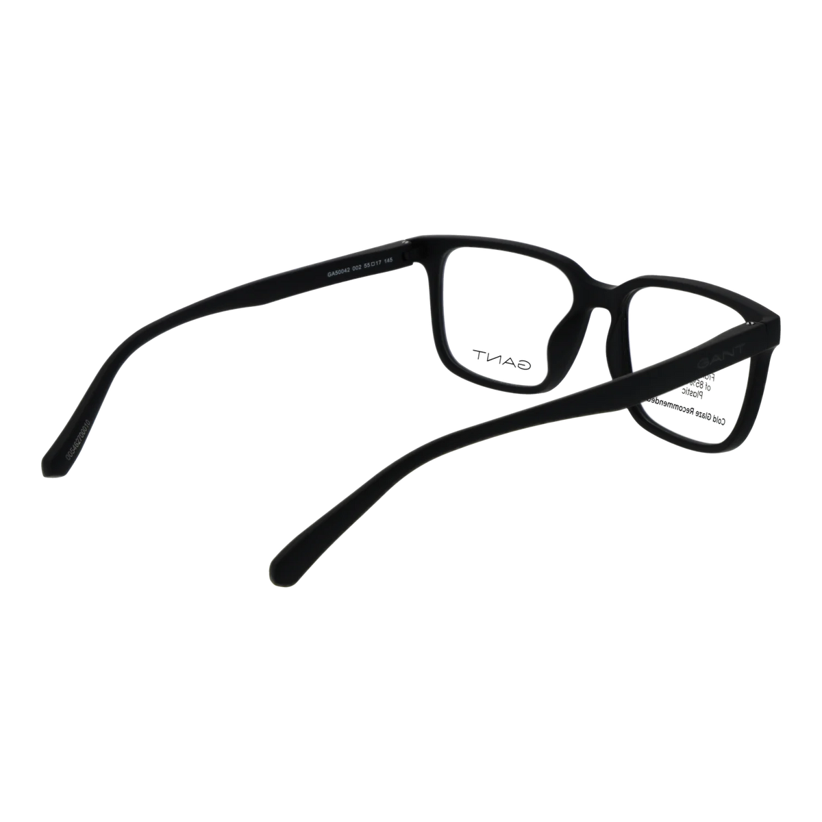 Gant Rectangle glasses, Plastic frame, Gant Optical Frames GA50042 002 55 – Burghley & Co (Image 3)