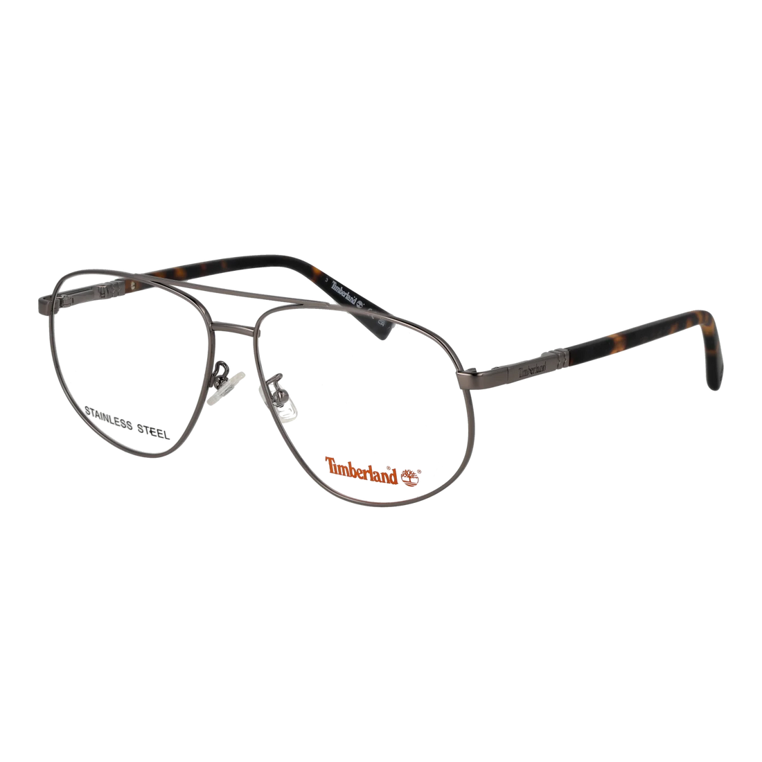 Timberland Aviator glasses, Metal frame, Timberland Optical Frames TB50043-D 008 58 – Burghley & Co (Image 1)