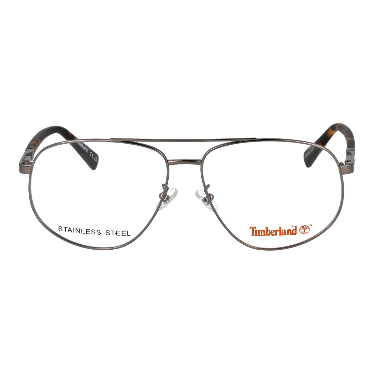 Timberland Aviator glasses, Metal frame, Timberland Optical Frames TB50043-D 008 58 – Burghley & Co (Image 2)