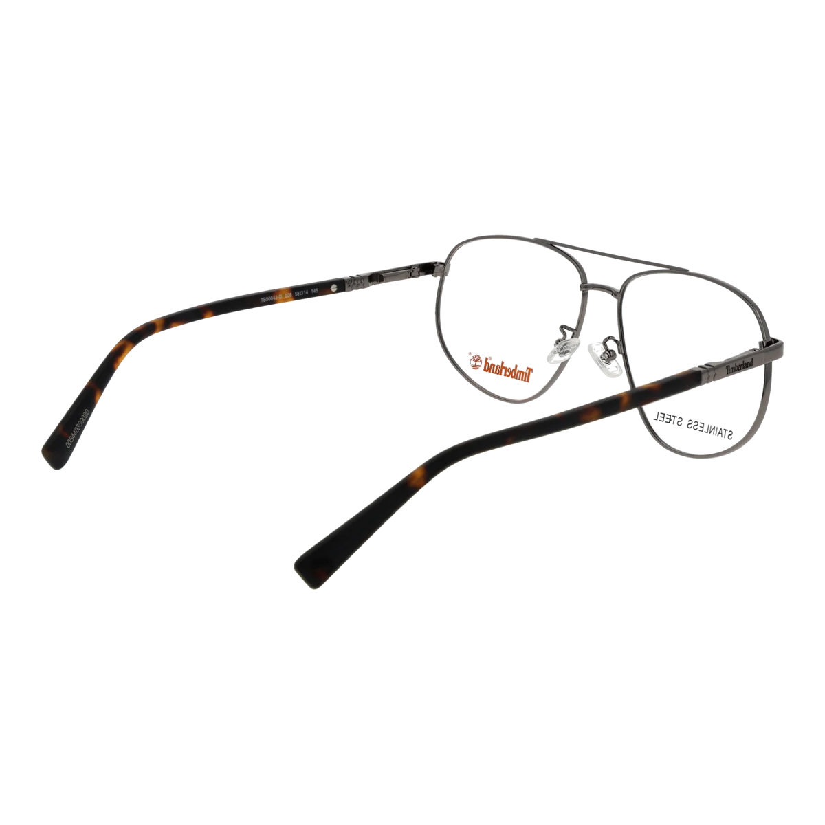 Timberland Aviator glasses, Metal frame, Timberland Optical Frames TB50043-D 008 58 – Burghley & Co (Image 3)