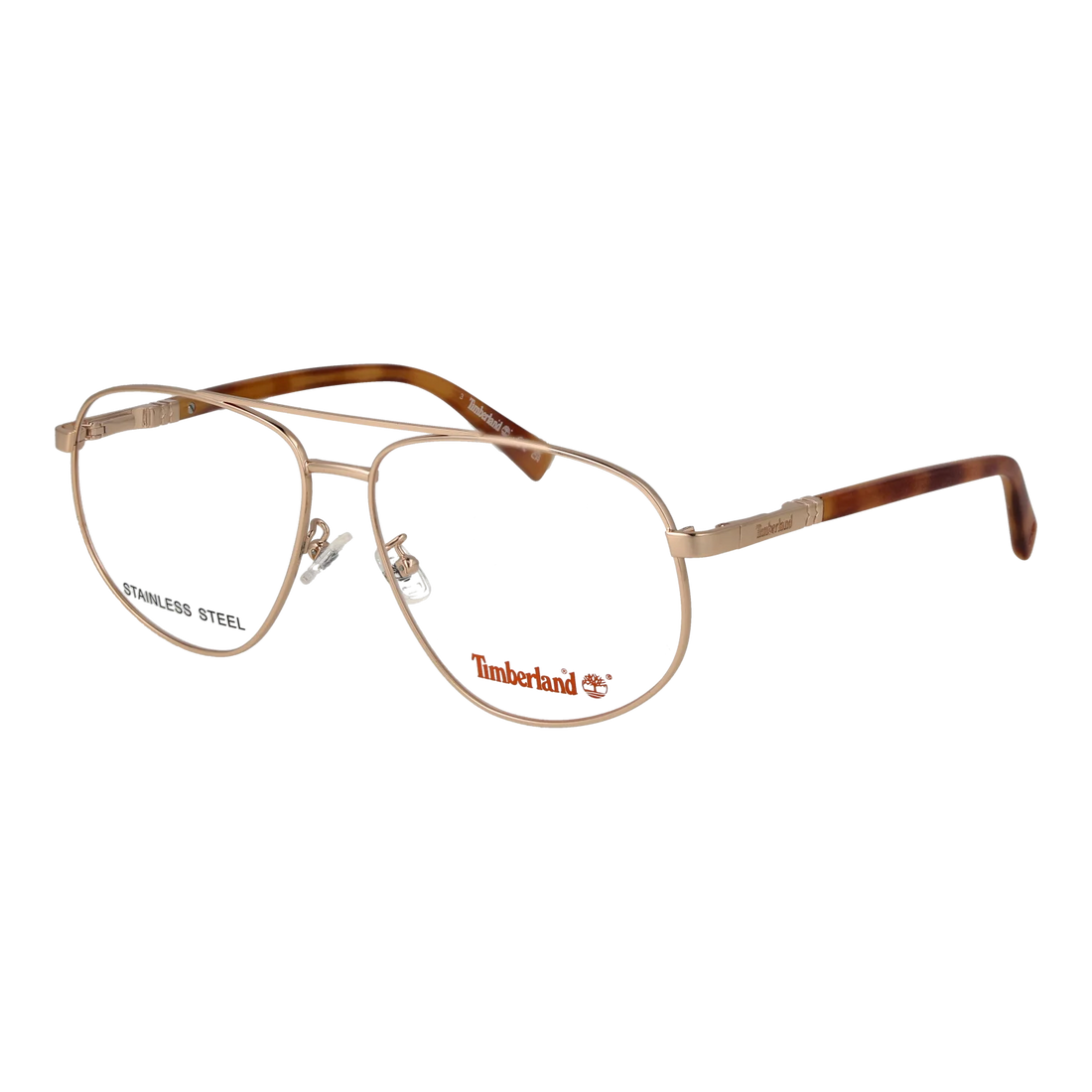 Timberland Aviator glasses, Metal frame, Timberland Optical Frames TB50043-D 032 58 – Burghley & Co (Image 1)