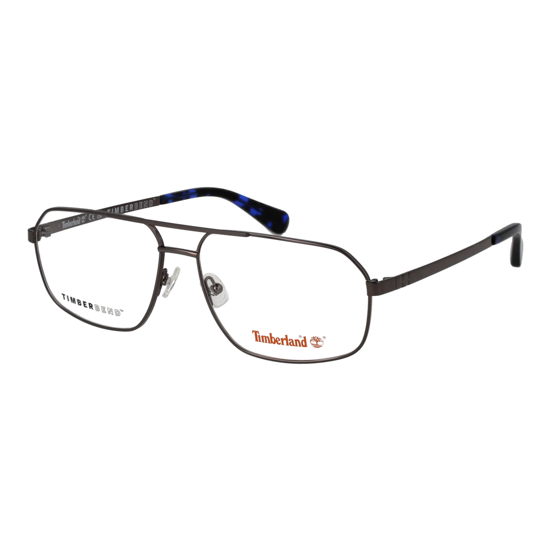 Timberland Aviator glasses, Metal frame, Timberland Optical Frames TB50058 008 60 – Burghley & Co (Image 1)