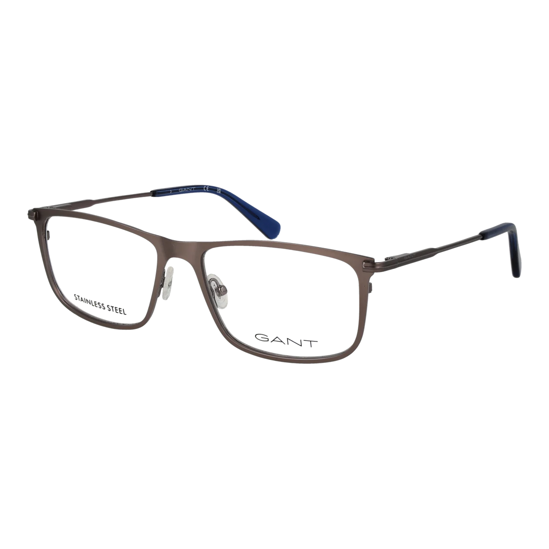 Gant Rectangle glasses, Metal frame, Gant Optical Frames GA50052 013 58 – Burghley & Co (Image 1)