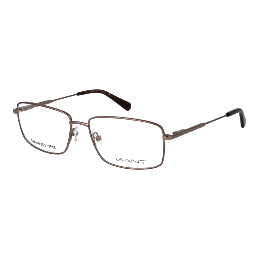 Gant Rectangle glasses, Metal frame, Gant Optical Frames GA50055 035 56 – Burghley & Co (Image 1)