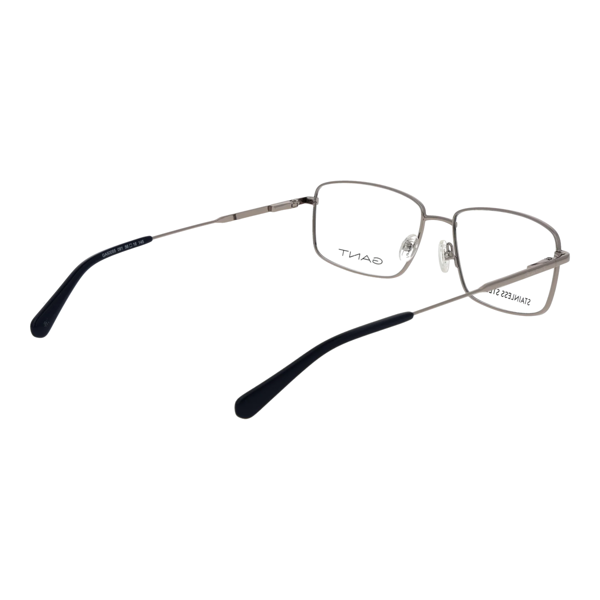 Gant Rectangle glasses, Metal frame, Gant Optical Frames GA50055 091 56 – Burghley & Co (Image 3)
