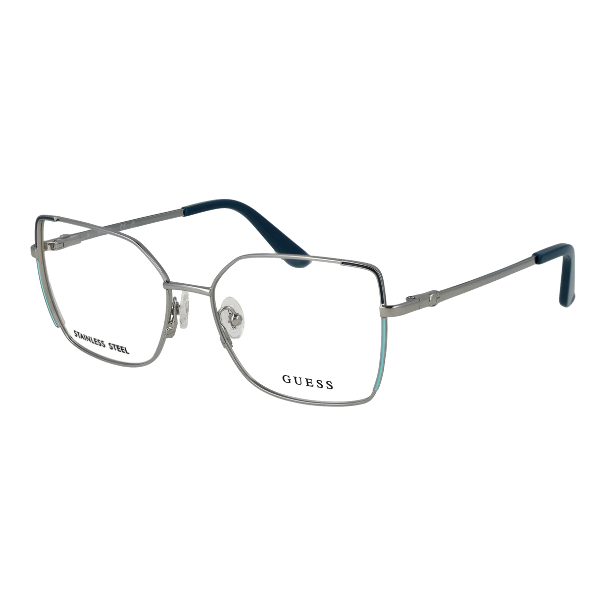 Guess glasses, Guess Optical Frames GU50223 010 55 – Burghley & Co (Image 1)