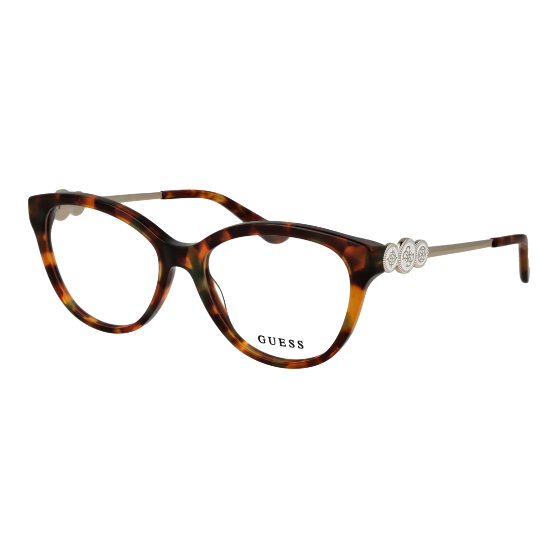 Guess Cat-eye glasses, Acetate frame, Guess Optical Frames GU50230 053 53 – Burghley & Co (Image 1)