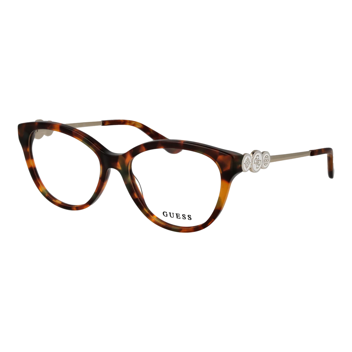 Guess Cat-eye glasses, Acetate frame, Guess Optical Frames GU50230 053 53 – Burghley & Co (Image 1)